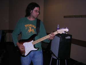 Jason played lead for us on 8-12-2008