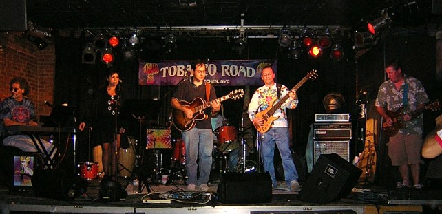 The band at the last Terez show on 10-9-2003