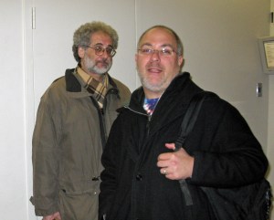 10-29-2008 Scott and Rich at the end of the night.