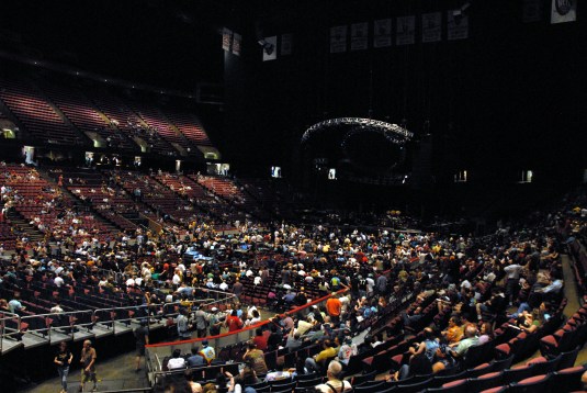 Ready for the Show, too bad they only sold half the tickets.